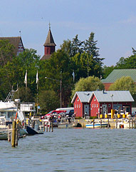 Ingå kyrka och hamn